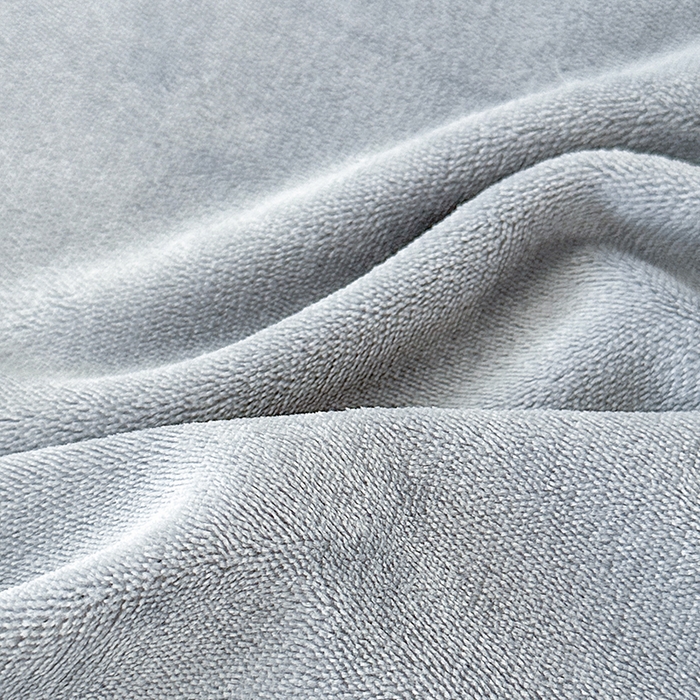 91家纺网 家纺一手货源 找家纺 富缦庭 2025新款牛奶绒绣花四件套 遇见-灰色