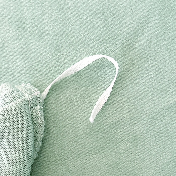 91家纺网 家纺一手货源 找家纺 富缦庭 2025新款牛奶绒绣花四件套 遇见-绿色