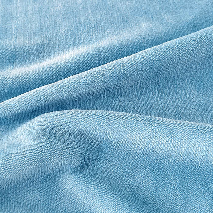 91家纺网 家纺一手货源 找家纺 富缦庭 2025新款牛奶绒绣花四件套 遇见-深蓝色