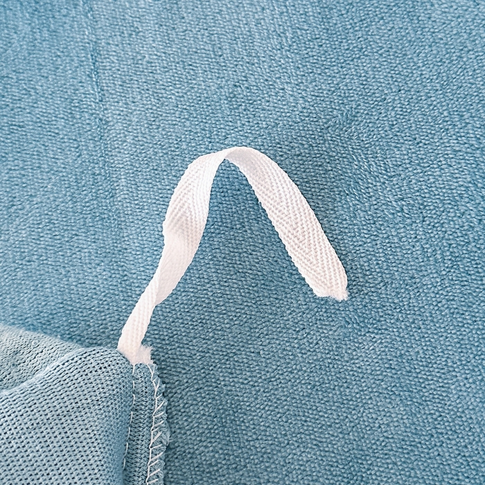 91家纺网 家纺一手货源 找家纺 富缦庭 2025新款牛奶绒绣花四件套 遇见-深蓝色