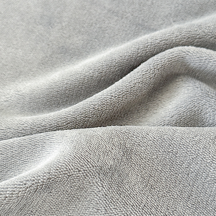 91家纺网 家纺一手货源 找家纺 富缦庭 2025新款牛奶绒绣花四件套 红粉佳人-灰色