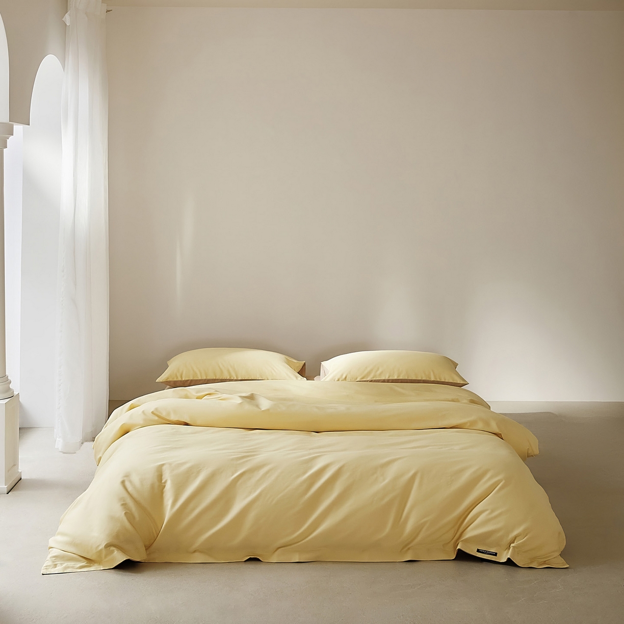 91家纺网 家纺一手货源 找家纺 （总）EH家居 2025新款100S长绒棉小宽边磨毛四件套--云栖系列