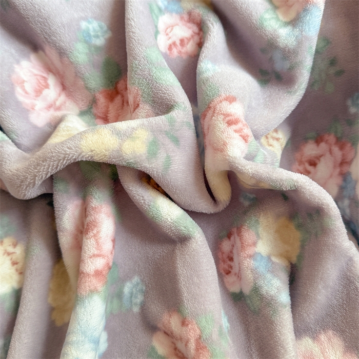 91家纺网 家纺一手货源 找家纺 艾特你 2025新款全工艺200克牛奶绒四件套 春语