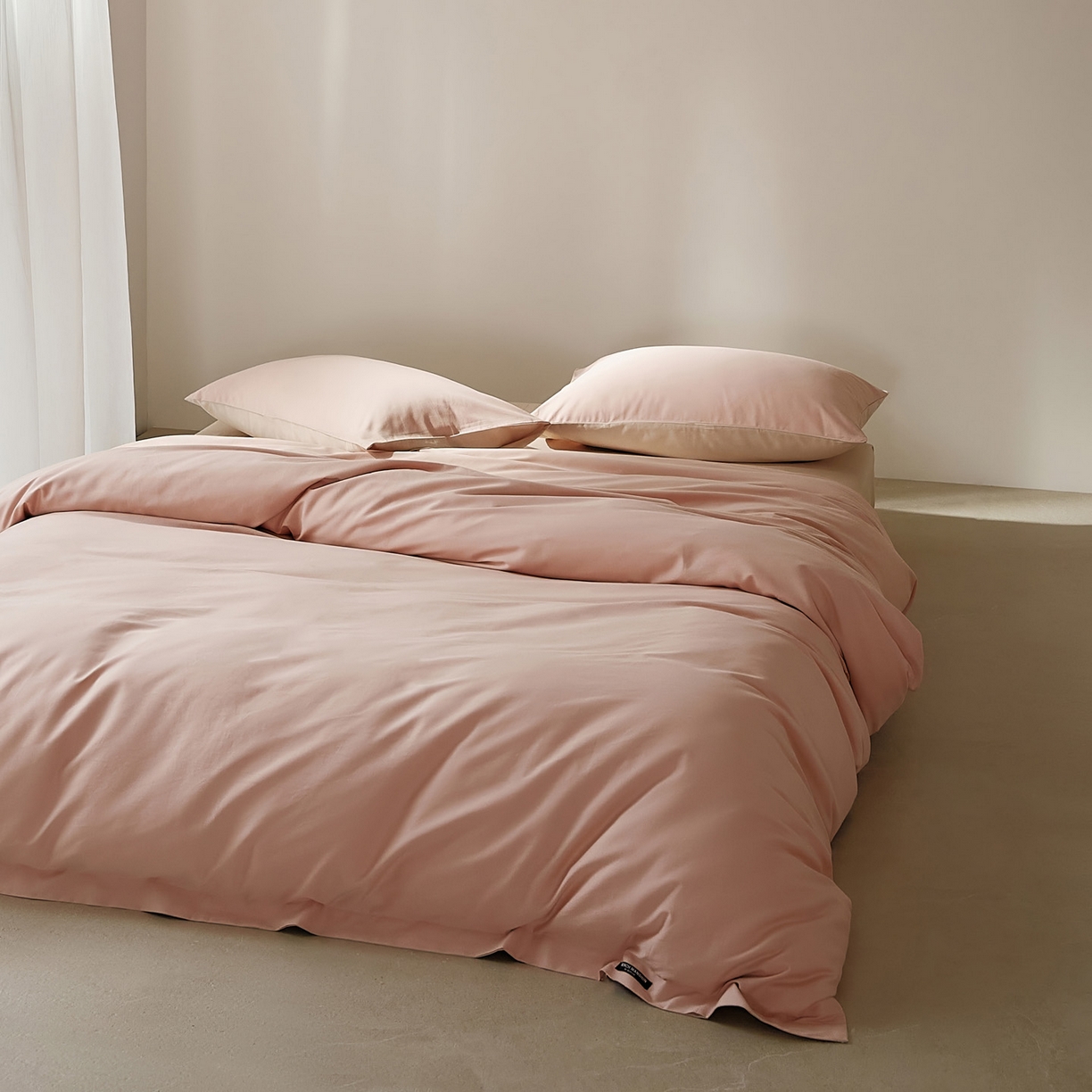 91家纺网 家纺一手货源 找家纺 （总）EH家居 2025新款100S长绒棉小宽边磨毛四件套--云栖系列