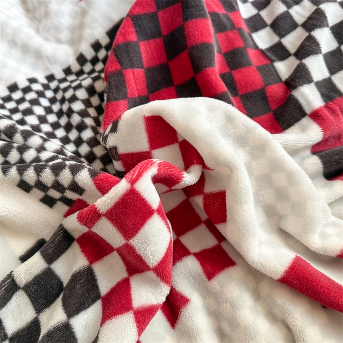 91家纺网 家纺一手货源 找家纺 艾特你 2025新款全工艺200克牛奶绒四件套 迷格