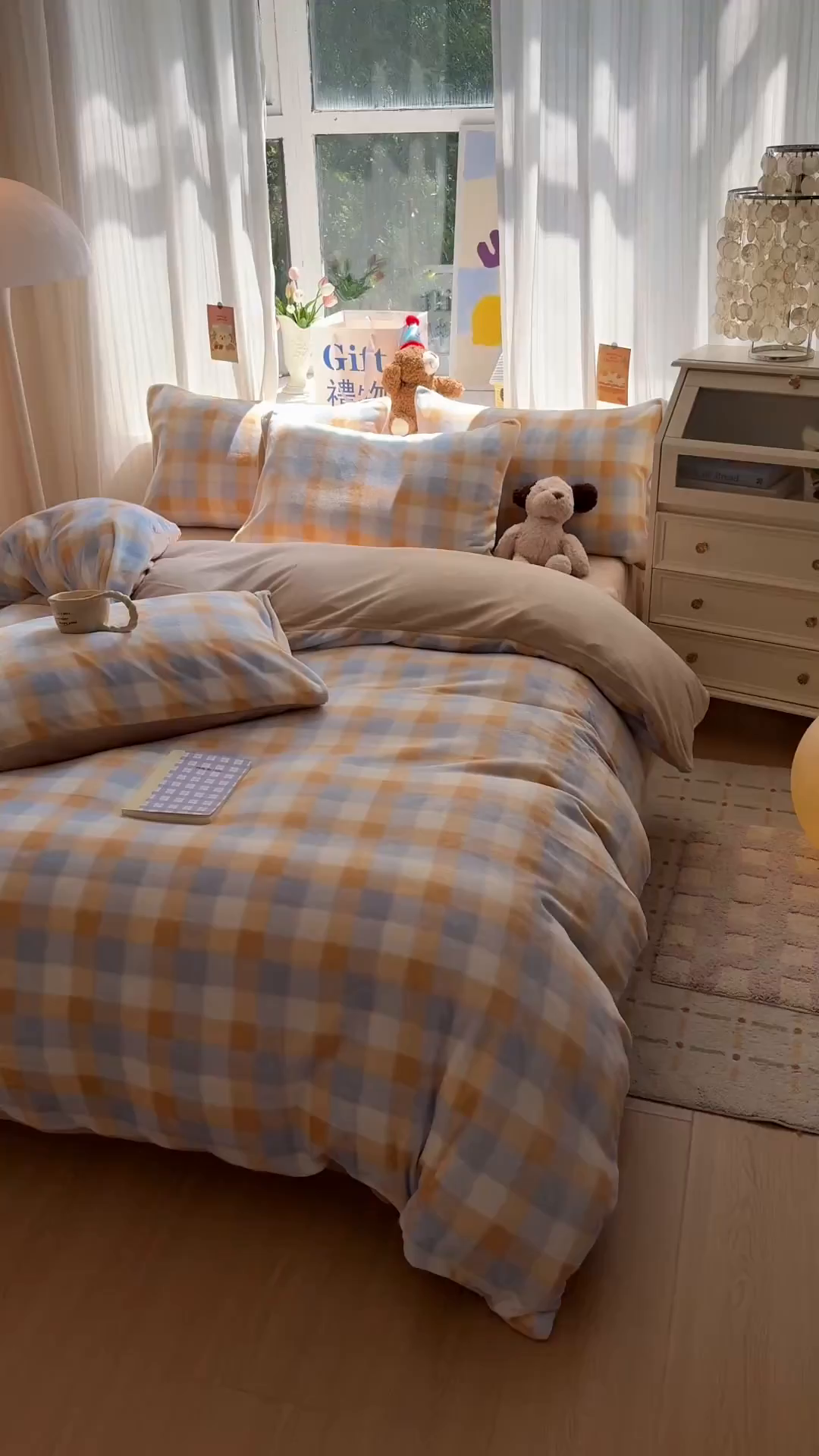 91家纺网 家纺一手货源 找家纺 艾特你 2025新款全工艺200克牛奶绒四件套 墨尔本