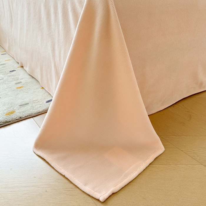 91家纺网 家纺一手货源 找家纺 绵庭家纺 2025新款高克重牛奶绒印花四件套系列 梦境花语