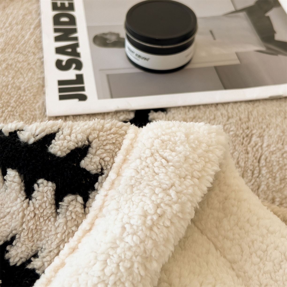 91家纺网 家纺一手货源 找家纺 亚龙工厂店 2025新款云杉绒加厚保暖多功能毛毯毯子 杉影毯 卡其