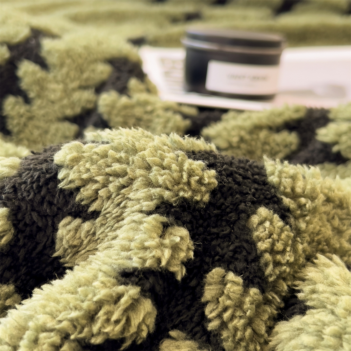 91家纺网 家纺一手货源 找家纺 亚龙工厂店 2025新款云杉绒加厚保暖多功能毛毯毯子 杉影毯 绿