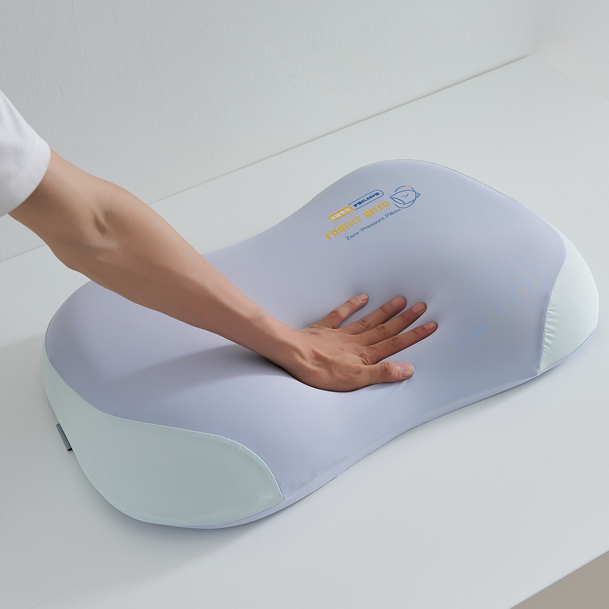 91家纺网 家纺一手货源 找家纺 良品汇馆 2025新款【慢回弹蝴蝶枕】记忆棉枕芯生物基慢回弹学生枕柔软 蝴蝶枕-紫色 35x60x8-10cm/只