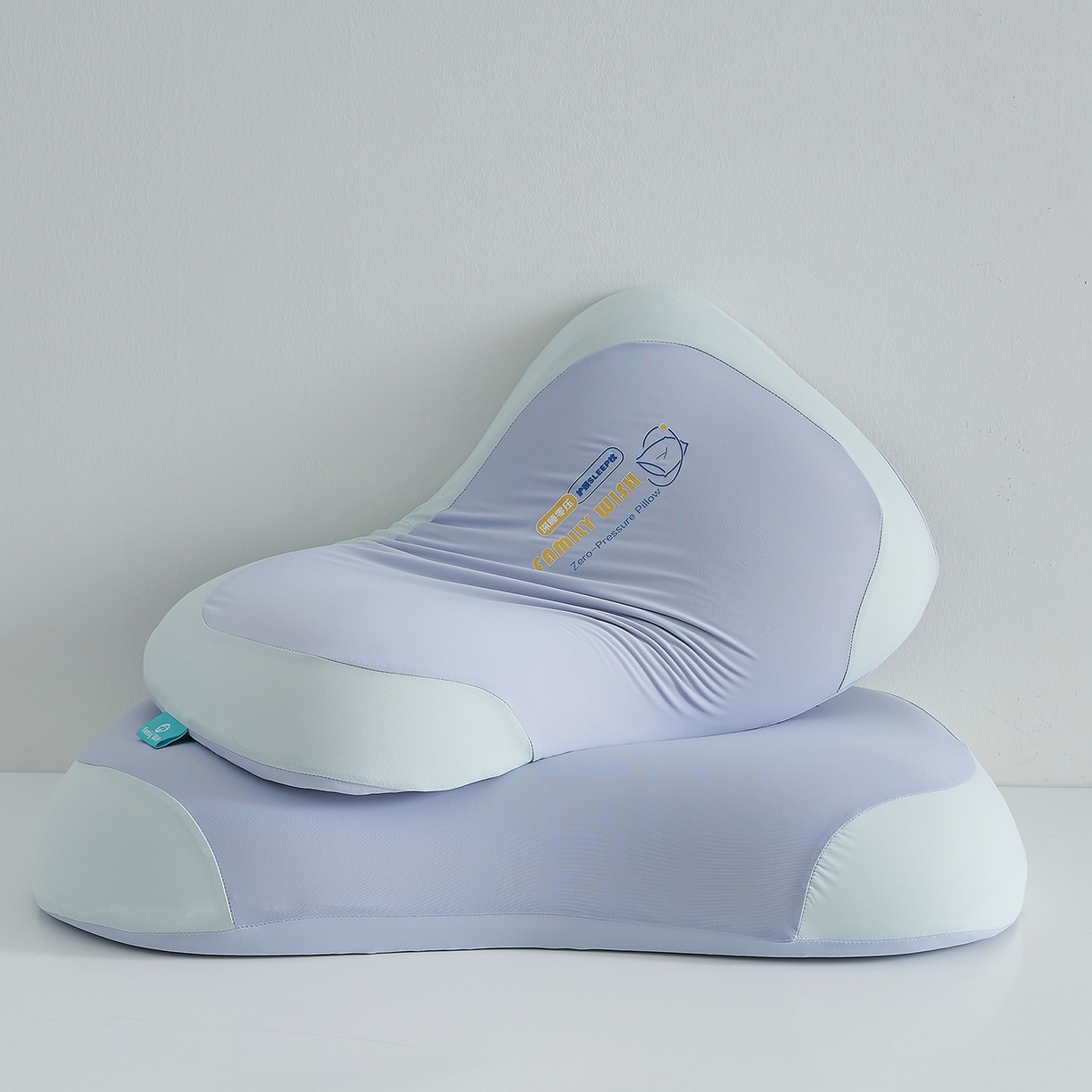 91家纺网 家纺一手货源 找家纺 良品汇馆 2025新款【慢回弹蝴蝶枕】记忆棉枕芯生物基慢回弹学生枕柔软 蝴蝶枕-紫色 35x60x8-10cm/只