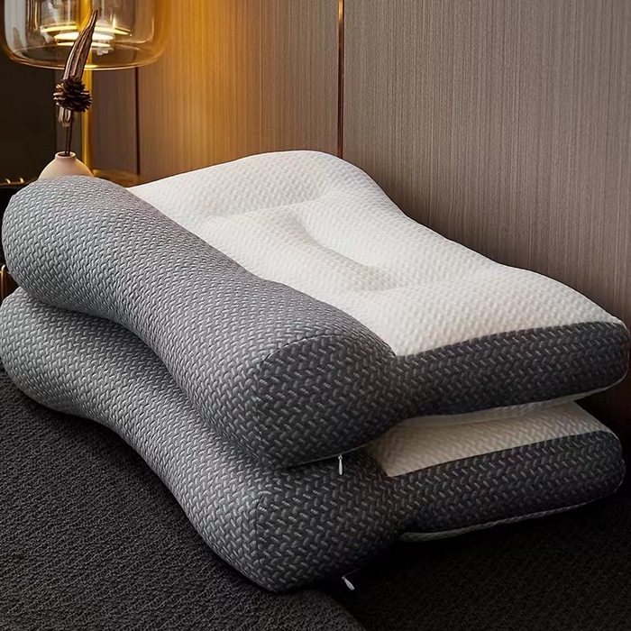 91家纺网 家纺一手货源 找家纺 十仟家纺 2025新款反牵引枕助睡眠枕头枕芯 牵引枕中枕