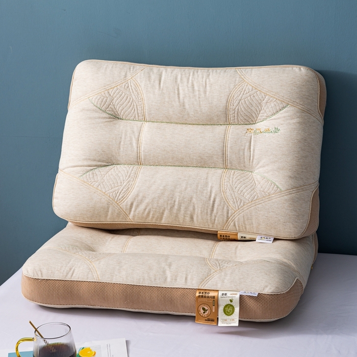 91家纺网 家纺一手货源 找家纺 （总）十仟家纺 2025新款羊毛绒两侧立体定型枕头枕芯