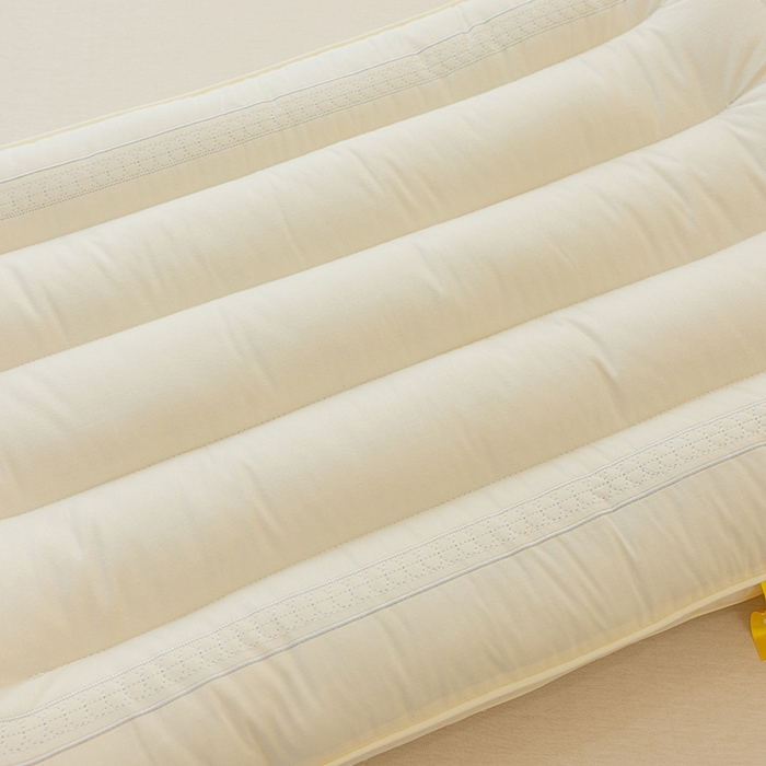 91家纺网 家纺一手货源 找家纺 十仟家纺 2025新款云感豆枕头枕芯 云感豆枕48*74cm