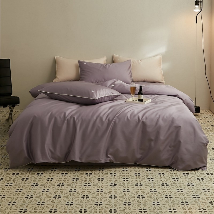 91家纺网 家纺一手货源 找家纺 （总）新款100S长绒棉四件套-云享系列