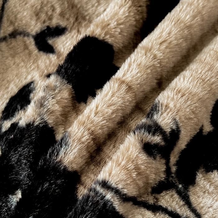 91家纺网 家纺一手货源 找家纺 米可 2025新款美拉德高克重兔毛绒牛奶绒四件套 简爱