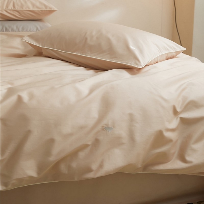 91家纺网 家纺一手货源 找家纺 新款100S长绒棉四件套-云享系列 浮光杏