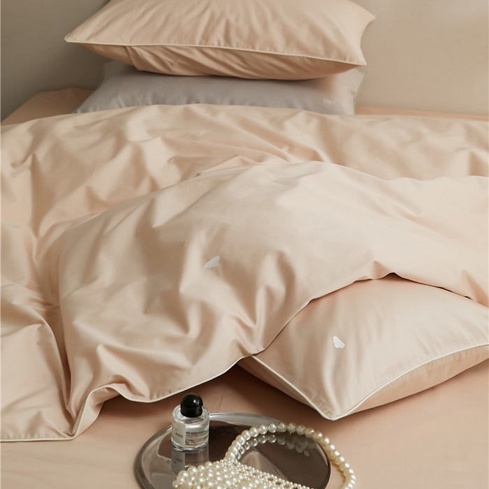 91家纺网 家纺一手货源 找家纺 新款100S长绒棉四件套-云享系列 浮光杏