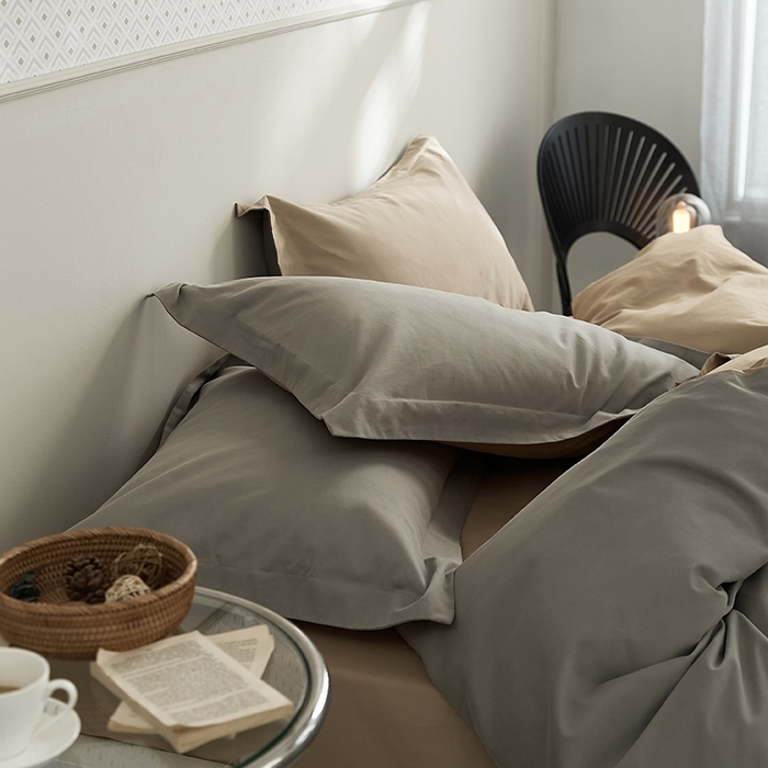 91家纺网 家纺一手货源 找家纺 2021新款加厚磨毛四件套浅棕奶茶