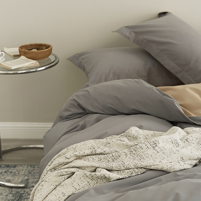 91家纺网 家纺一手货源 找家纺 2021新款加厚磨毛四件套银竹奶茶