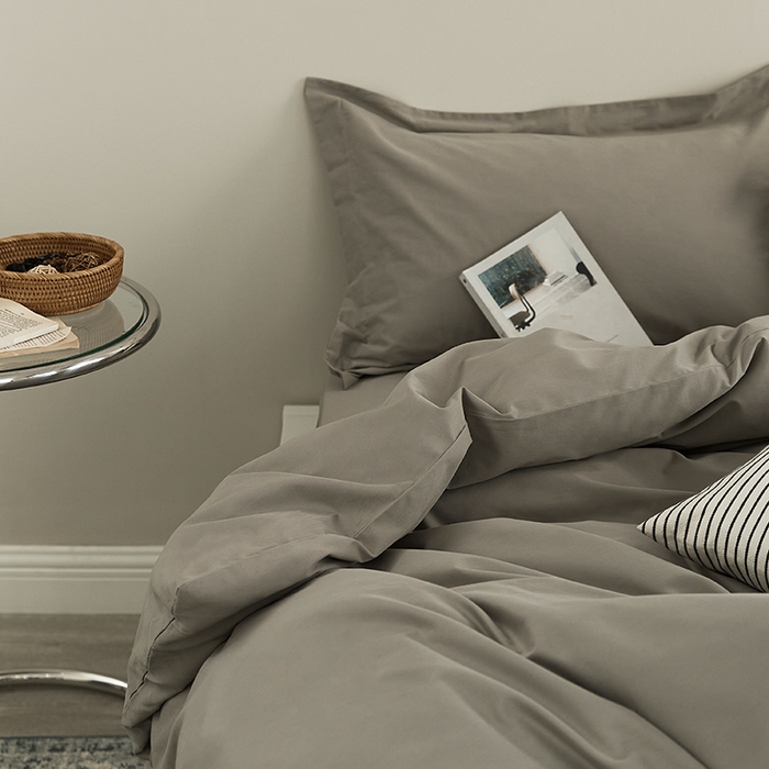 91家纺网 家纺一手货源 找家纺 2021新款加厚磨毛四件套浅棕灰