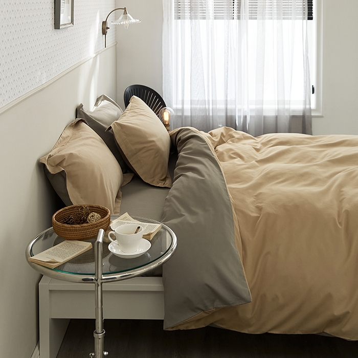 91家纺网 家纺一手货源 找家纺 2021新款加厚磨毛四件套奶茶浅棕