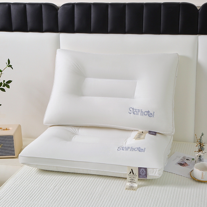 91家纺网 家纺一手货源 找家纺 十仟家纺 2025新款酒店风枕头枕芯 酒店风-中枕