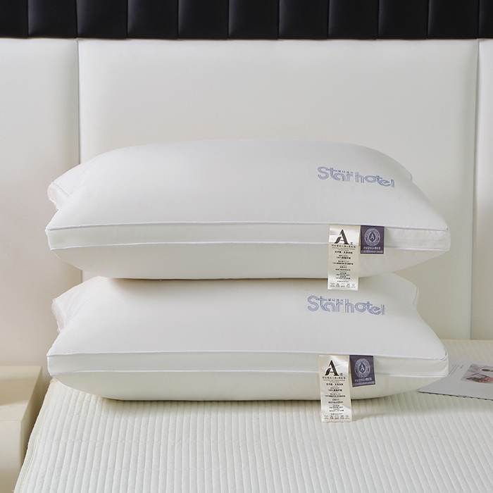 91家纺网 家纺一手货源 找家纺 十仟家纺 2025新款酒店风枕头枕芯 酒店风-中枕