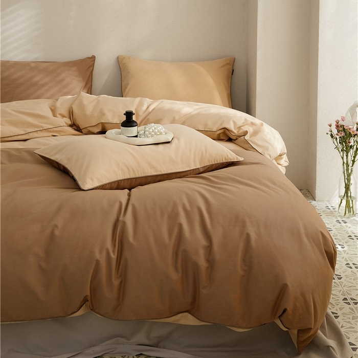 91家纺网 家纺一手货源 找家纺 （总）新款100S磨毛半拼玩乐系列四件套