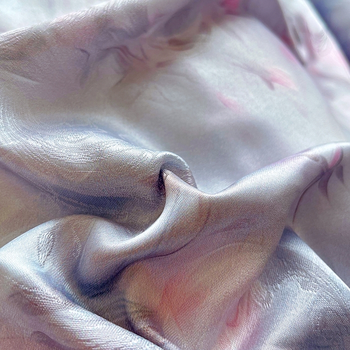 91家纺网 家纺一手货源 找家纺 大麦乐田 2025新款直播爆款欧式轻奢提花数码印花四件套 梵希