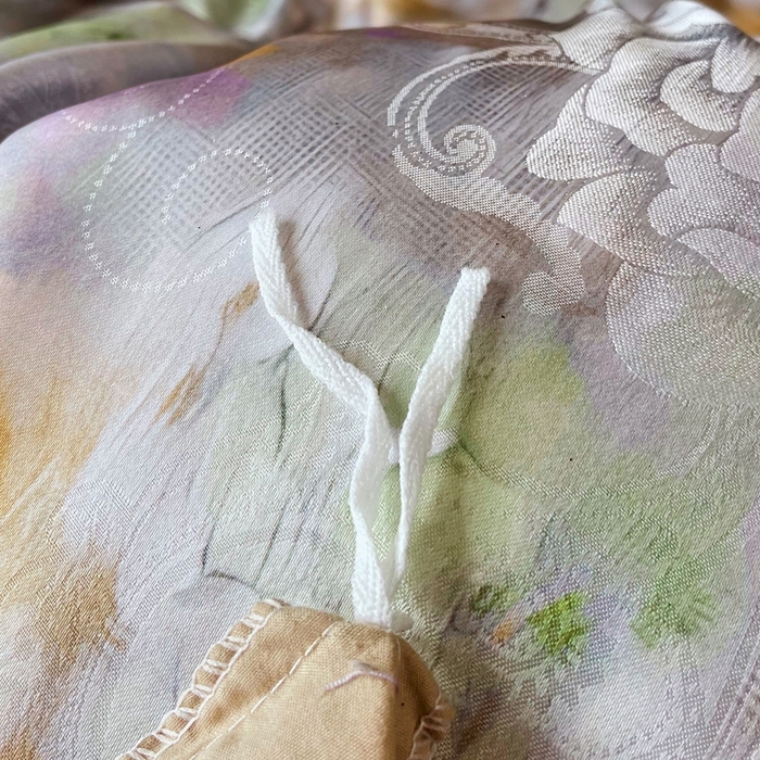 91家纺网 家纺一手货源 找家纺 大麦乐田 2025新款直播爆款欧式轻奢提花数码印花四件套 秘境