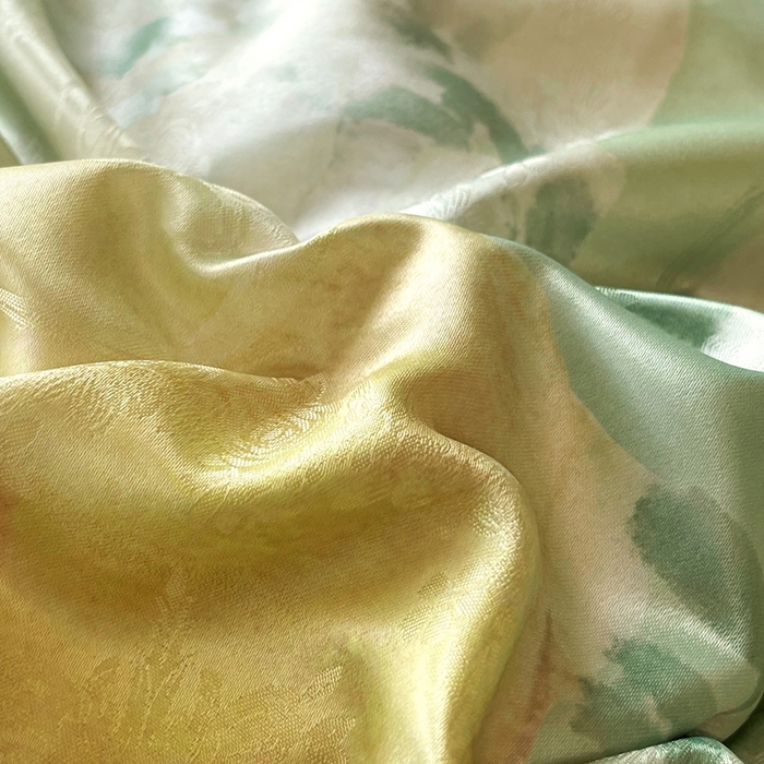 91家纺网 家纺一手货源 找家纺 大麦乐田 2025新款直播爆款欧式轻奢提花数码印花四件套 寻觅