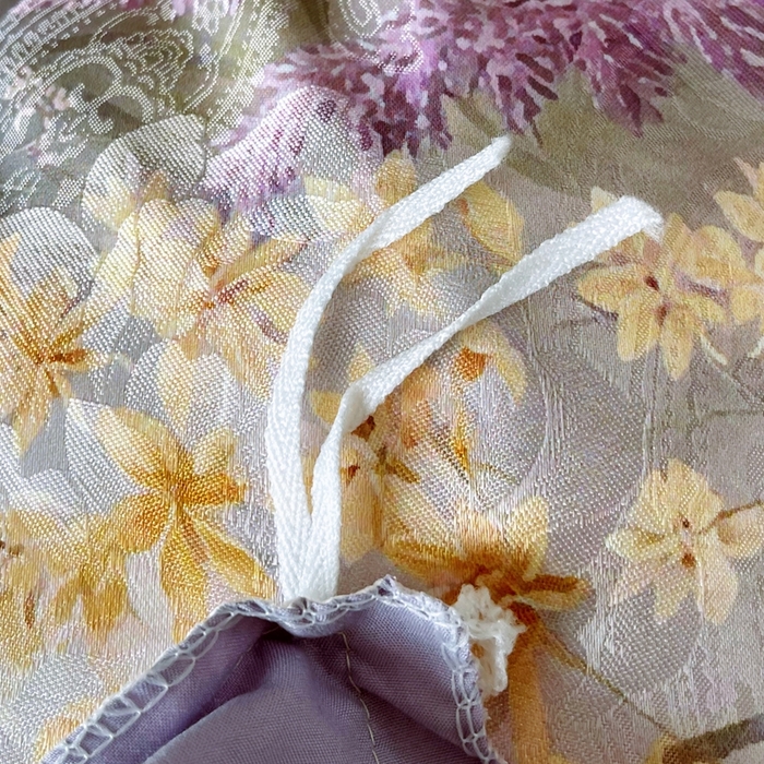 91家纺网 家纺一手货源 找家纺 大麦乐田 2025新款直播爆款欧式轻奢提花数码印花四件套 紫薰