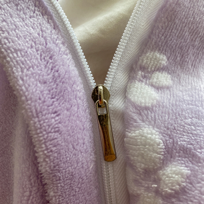 91家纺网 家纺一手货源 找家纺 青竹苑 2025新款韩版全消光烂花牛奶绒床盖四件套 樱花-紫色