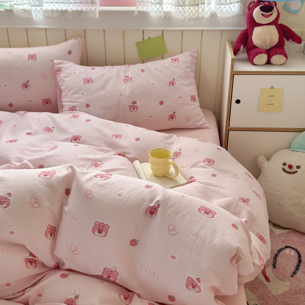 91家纺网 家纺一手货源 找家纺 （总）于果 2025新款全棉双层纱四件套（第六批）