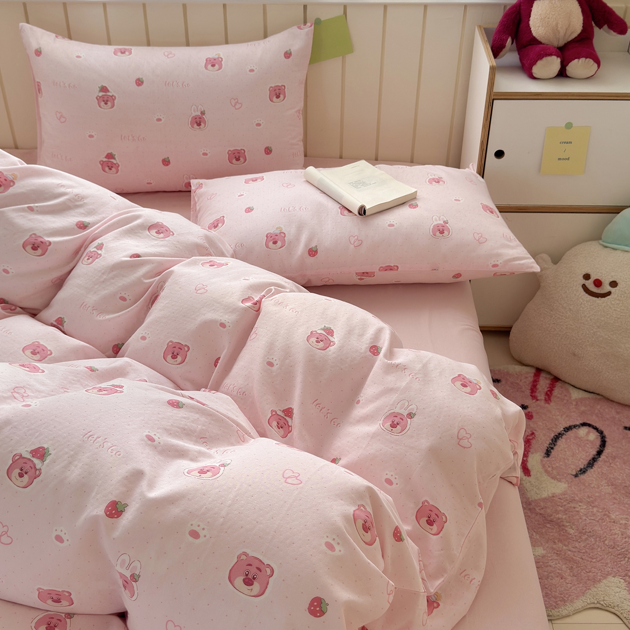 91家纺网 家纺一手货源 找家纺 （总）于果 2025新款全棉双层纱四件套（第六批）