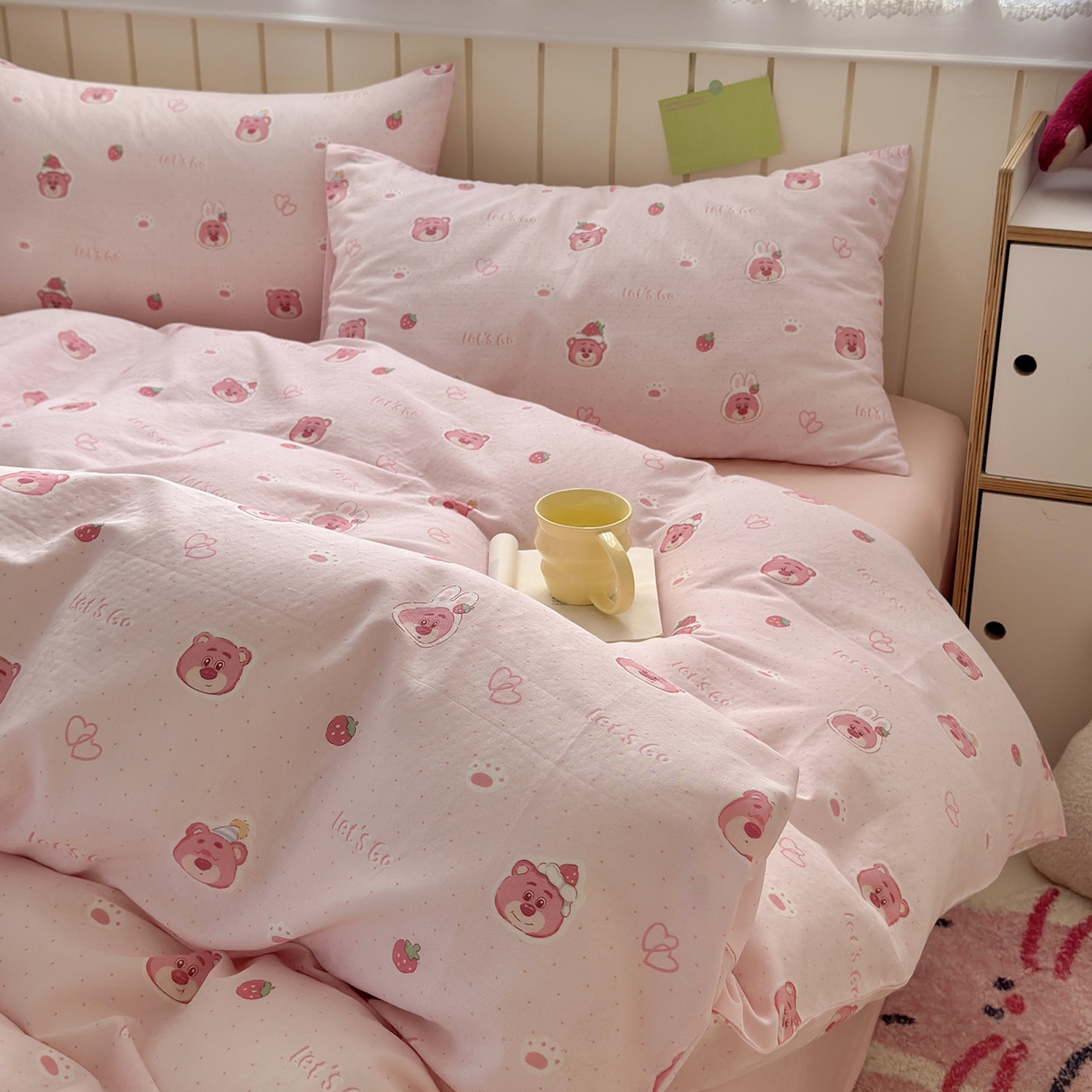 91家纺网 家纺一手货源 找家纺 （总）于果 2025新款全棉双层纱四件套（第六批）