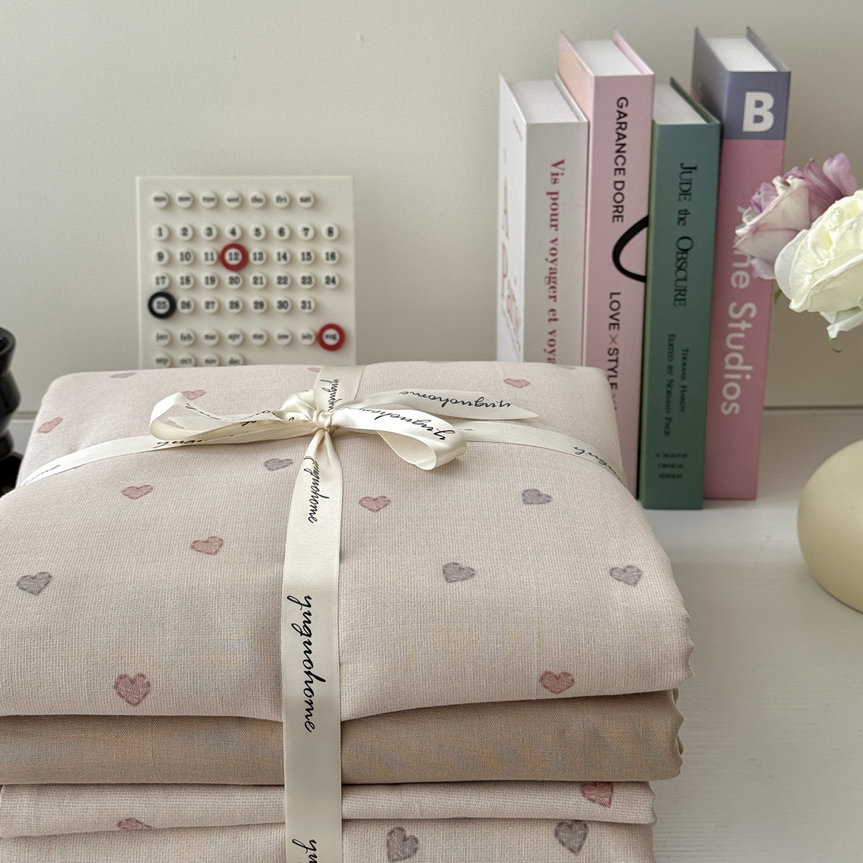 91家纺网 家纺一手货源 找家纺 于果 2025新款全棉双层纱四件套（第六批） 乌托邦