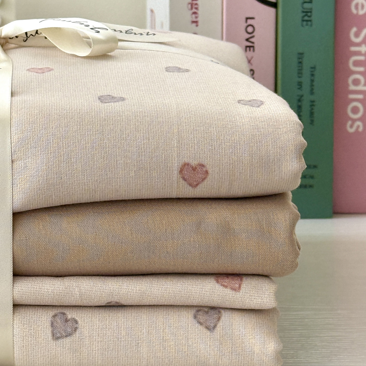 91家纺网 家纺一手货源 找家纺 于果 2025新款全棉双层纱四件套（第六批） 乌托邦