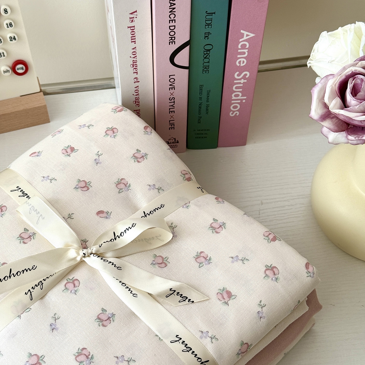 91家纺网 家纺一手货源 找家纺 于果 2025新款全棉双层纱四件套（第六批） 千颂伊-米