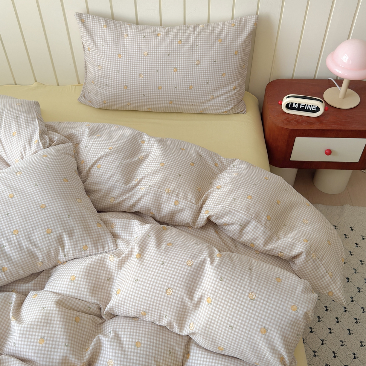 91家纺网 家纺一手货源 找家纺 于果 2025新款全棉双层纱四件套（第六批） 觅果