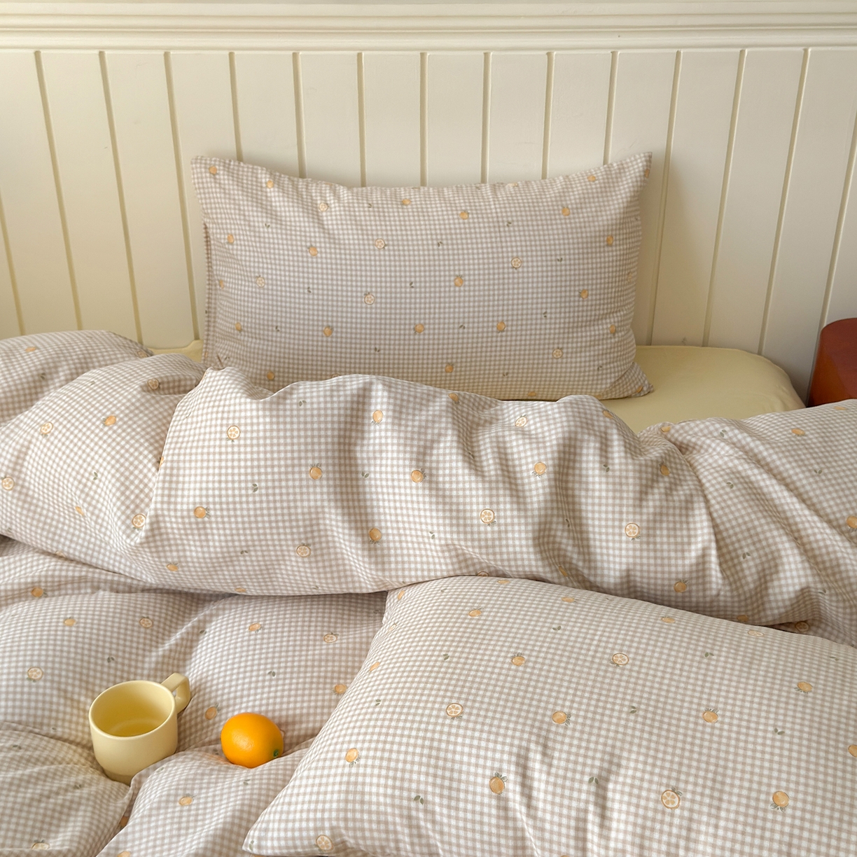 91家纺网 家纺一手货源 找家纺 于果 2025新款全棉双层纱四件套（第六批） 觅果