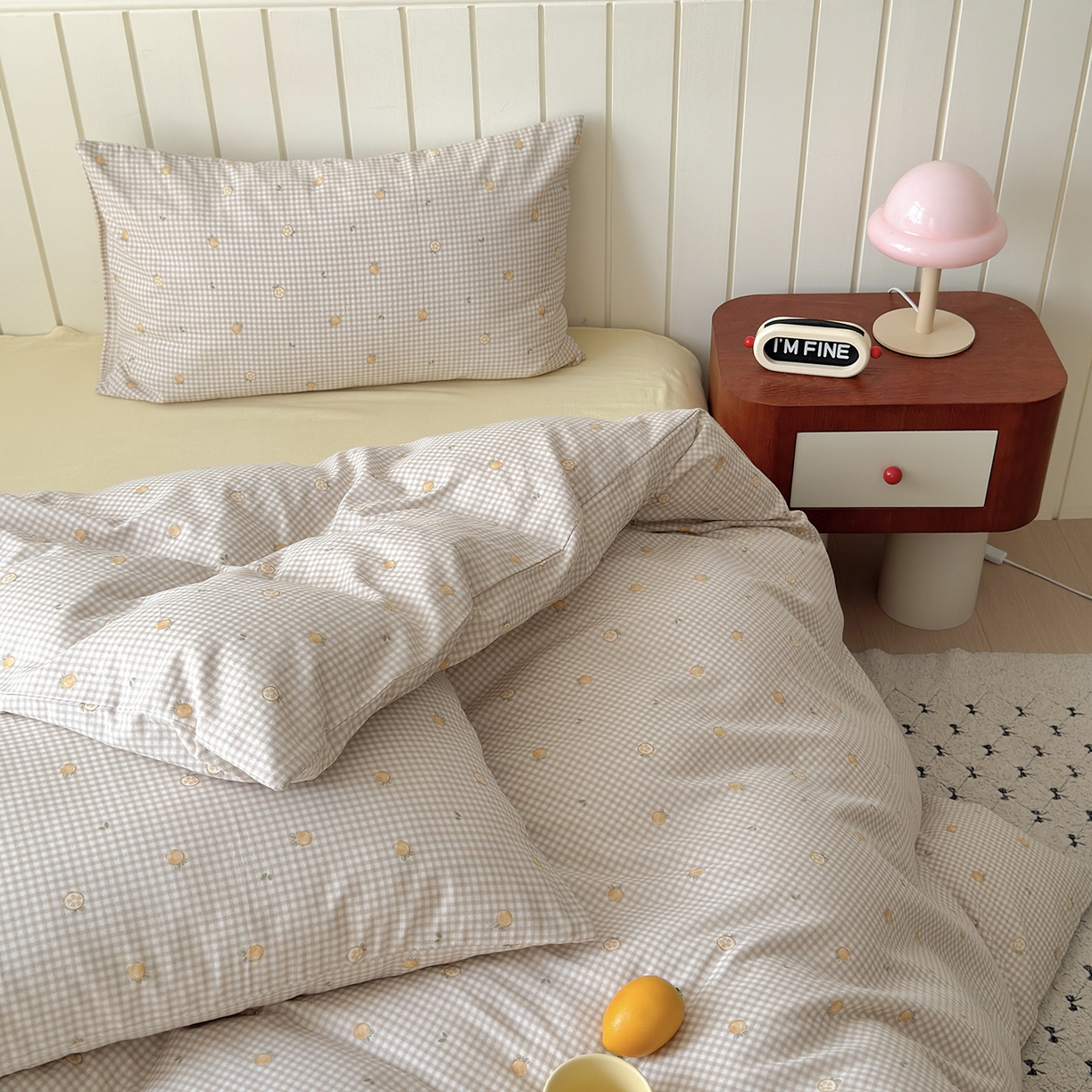 91家纺网 家纺一手货源 找家纺 于果 2025新款全棉双层纱四件套（第六批） 觅果