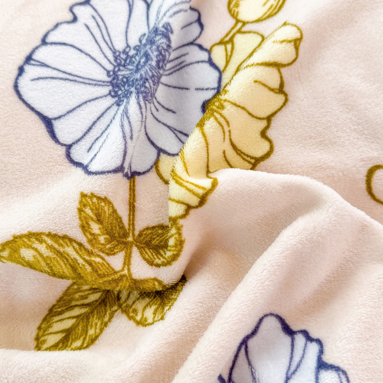 91家纺网 家纺一手货源 找家纺 肖恩毯业 2025新款印花牛奶绒四件套 琉璃