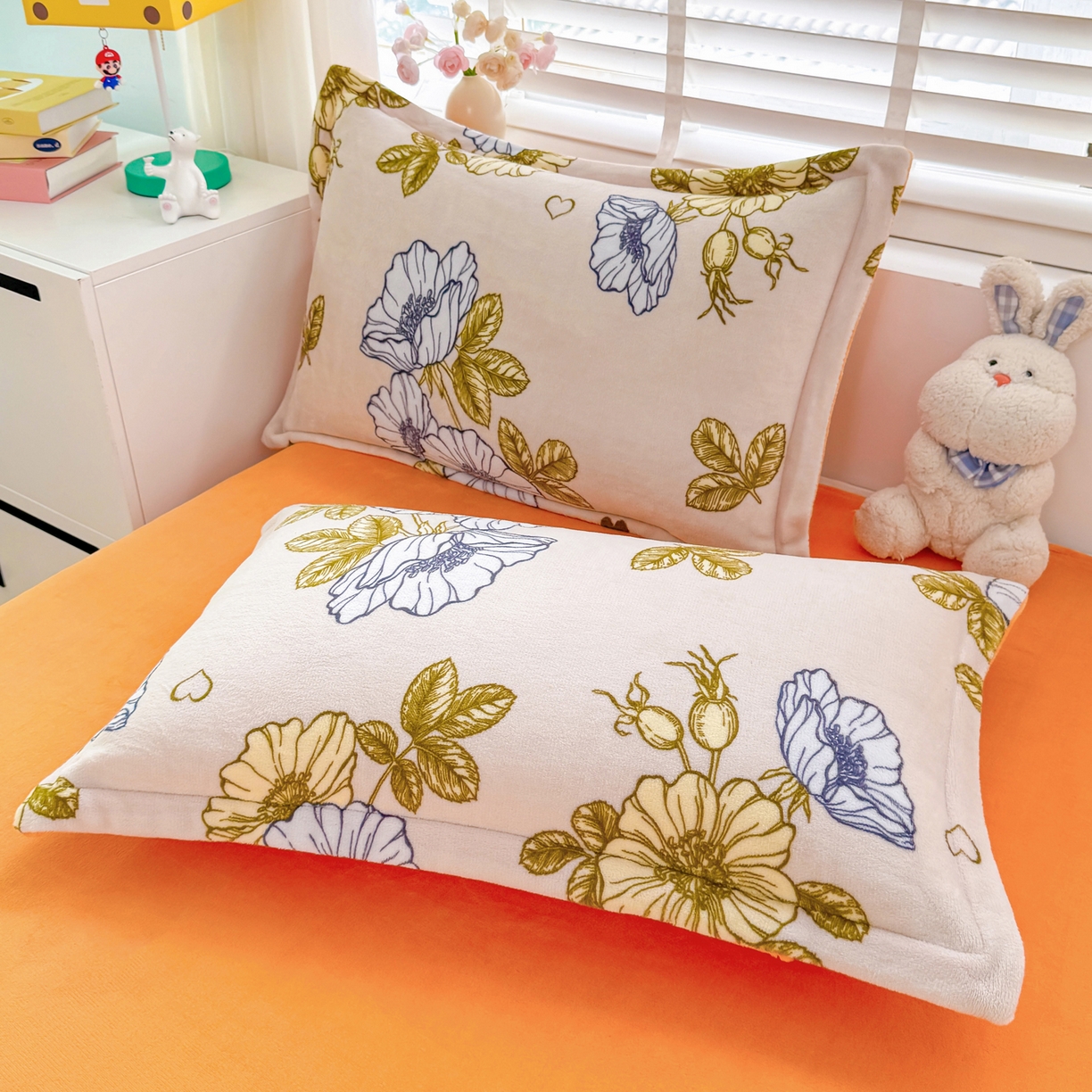 91家纺网 家纺一手货源 找家纺 肖恩毯业 2025新款印花牛奶绒四件套 琉璃