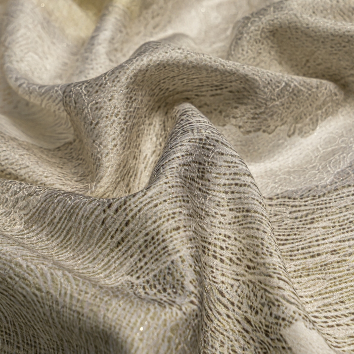 91家纺网 家纺一手货源 找家纺 梵克保罗 2025秋冬新款银丝提花加数码印花四件套 夏洛特--绿