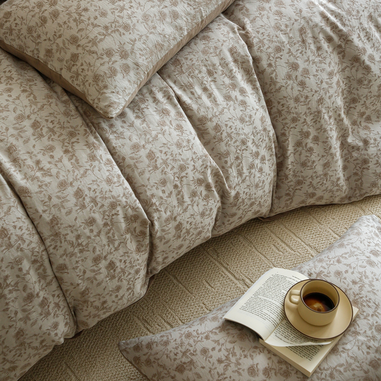 91家纺网 家纺一手货源 找家纺 （总）梵克保罗 2025秋冬新款全棉色织大提花四件套