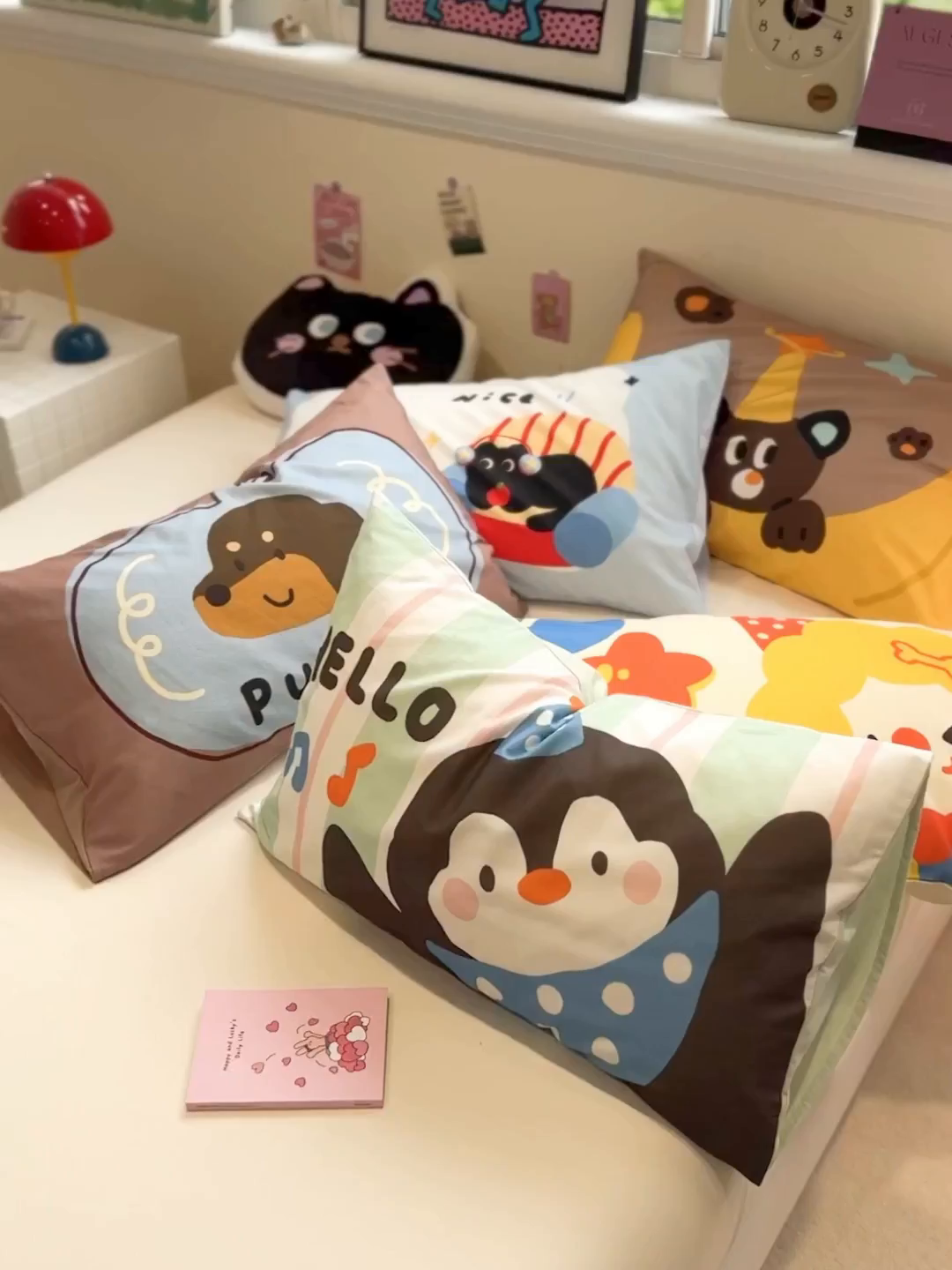 91家纺网 家纺一手货源 找家纺 （总）珺柔家纺 2025新款全棉磨毛数码印花枕套