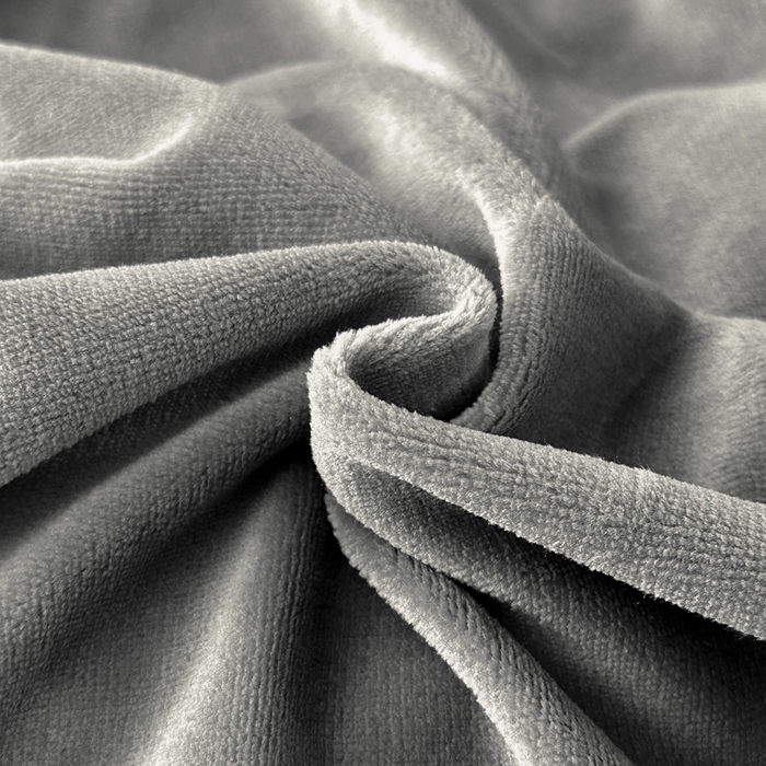 91家纺网 家纺一手货源 找家纺 鸿织源家纺 2025新款牛奶绒刺绣四件套-羽蝶 羽蝶-极致灰