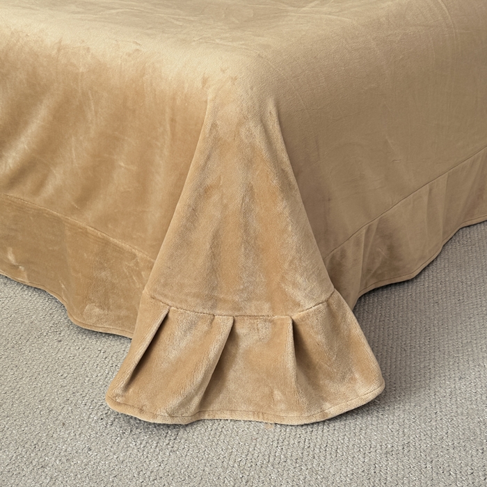 91家纺网 家纺一手货源 找家纺 鸿织源家纺 2025新款牛奶绒刺绣四件套-羽蝶 羽蝶-奶咖